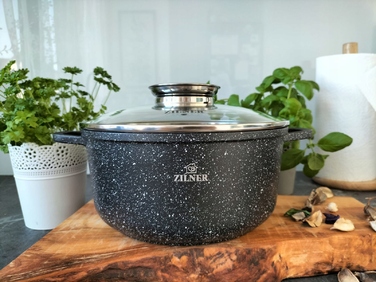 Набір алюмінієвих каструль Zilner Premium, 8 предметів
