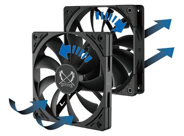 Scythe Fuma 3: Кулер для CPU з підтримкою LGA1700, LGA1151, AMD AM5 - 120 мм, Dual Tower, чорна кришка