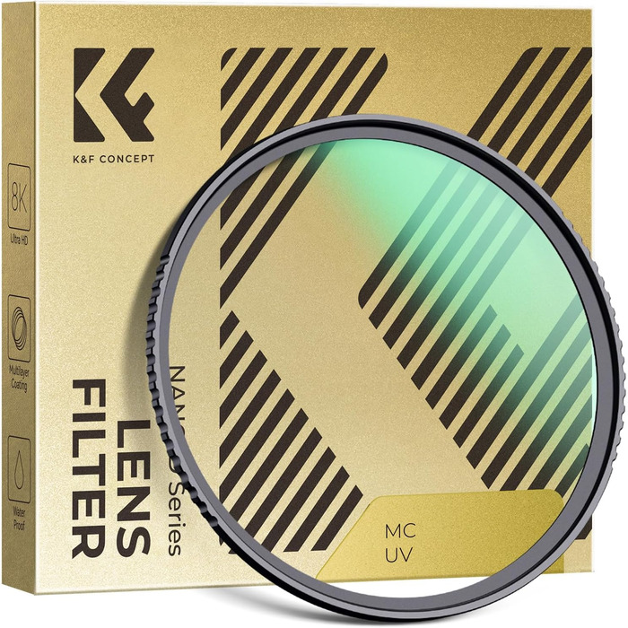 Фільтр UV K&F Concept D-Serie 82mm MCUV Pro Slim - Захист від ультрафіолету