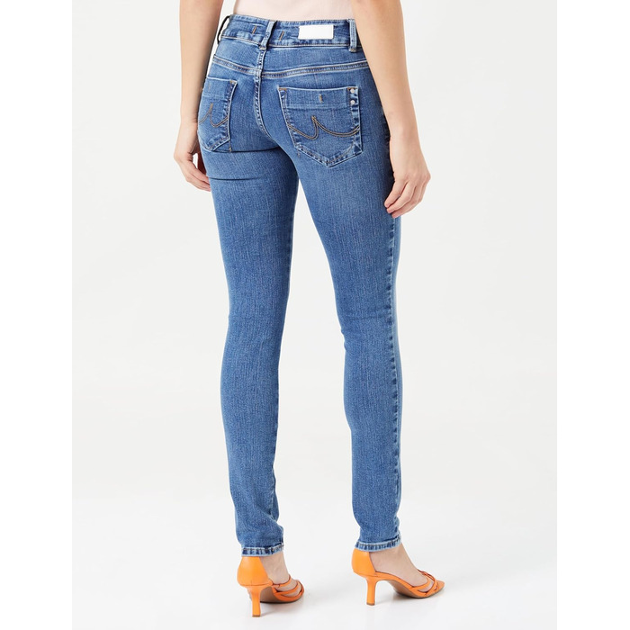 Джинси жіночі LTB Molly Super Slim Fit сині Juana Wash (W24-W34, еластичні, 55096)