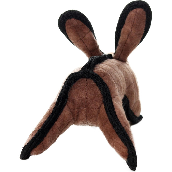 М'яка іграшка для собак Tuffy's Polly, коричневий кролик, для цуценят