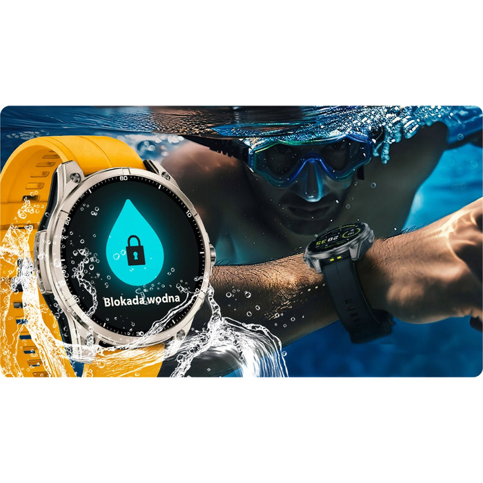 Смарт-годинник JG Smart Apex GPS для чоловіків, чорний