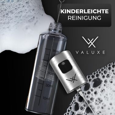 Розпилювач олії VALUXE® Оригінал - Преміум нержавіюча сталь та скло, точний дозатор для кухні, блакитний