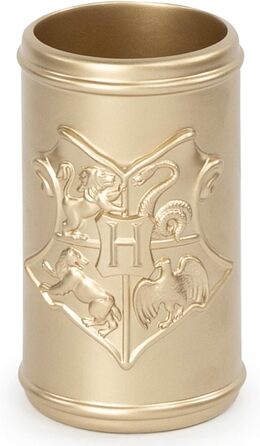 Jay Franco Hello Kitty Toothbrush Holder, Resin, Pink (Gold - Harry Potter)