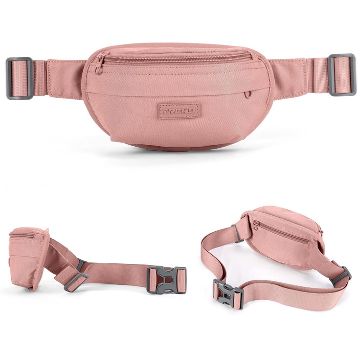 Спортивна поясна сумка Bauchtasche E2-рожева: для прогулянок, подорожей та спорту