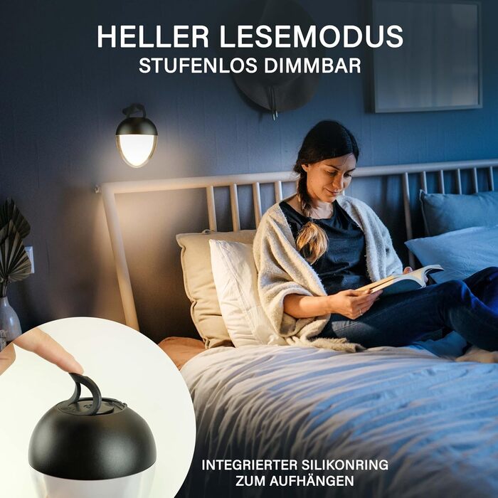 MegaLight LED Night Light Kids RGB Color Changing | Night Light Baby without Swallowing Hazards | Dimmer Night Light with Timer | Touch USB Night Lamp for Children's Room | (Ovo)