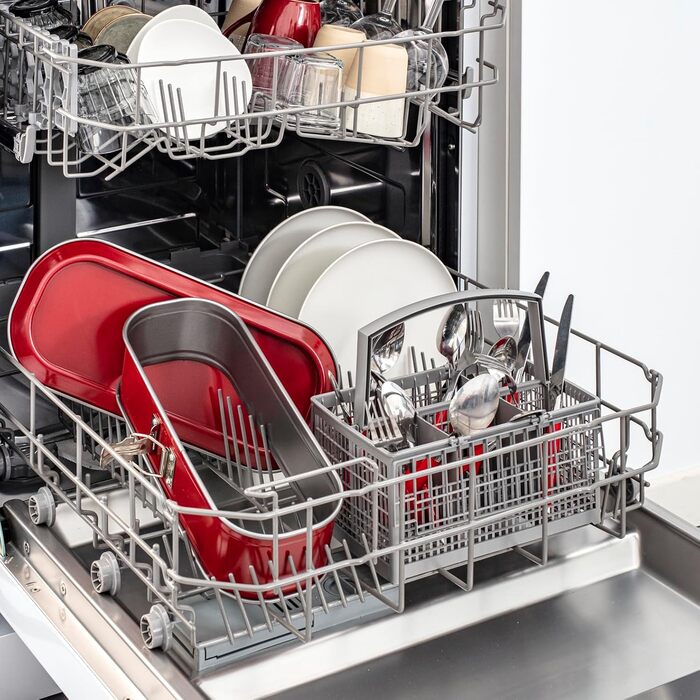 Форма для випічки Tefal Delibake з кришкою, 30x11 см, червоно-сіра - антипригарна форма для кексів та пирогів