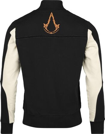 Чоловіча худі Assassin's Creed Mirage — чорна курт-худі з капюшоном Basim, ігровий мерч, розмір L