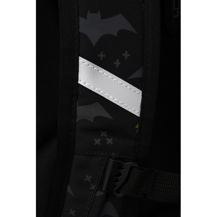 Багатовідсінковий шкільний рюкзак CoolPack, чорний, 21 л