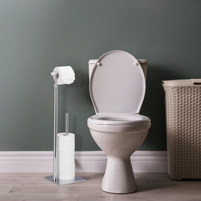 Relaxdays Freestanding Toilet Paper Holder PAGNONI