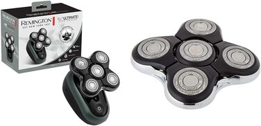 Електричний голєва машина Remington Glatzen Rasierer XR1600 з турбо-функцією та змінний насадка SPR-RX5 для гоління голови