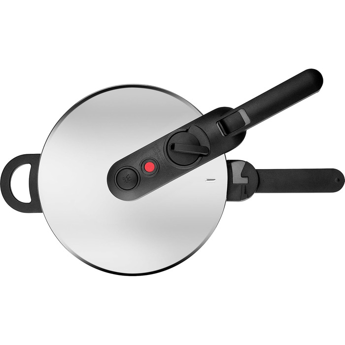 Швидкозварювальна скороварка ZWILLING EcoQuick II, 6 л, Ø 22 см, нержавіюча сталь 18/10, для всіх типів плит, індукція