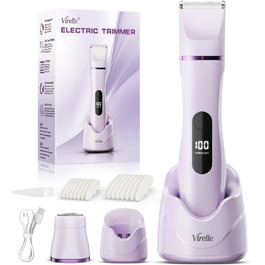 Електричний жіночий епілятор 2-в-1 Intimrasierer Lila: ніжний догляд за тілом та зоною бікіні