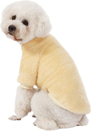 Dog Sweaters, 3-Pack, Dog Sweaters for Small Dogs, Dog Clothes for Small Dogs, Girls and Boys, Ultra Soft and Warm Puppy Sweater Dog Coat for Winter Christmas (XXS,