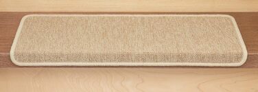 Ступінчасті килимки Kettelservice-Metzker Monza прямокутної форми - різні комплекти та кольори - бежевий, 14 штук