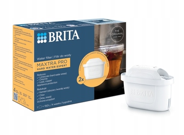 Скляний фільтр-глечик Brita + картридж Pure Performance та 2x Hard Water