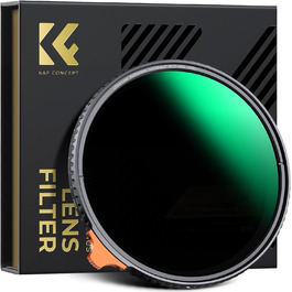 Фільтр ND K&F Concept Nano Xcel 82mm, регульований, ND2-400 (1-9 ступенів затемнення)
