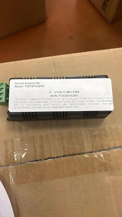 Pyle 13 см Вбудована Bluetooth акустика для стелі та стін, 150 Вт, 2-смуговий стерео динамік з твітерами, плаский дизайн, для домашнього кінотеатру