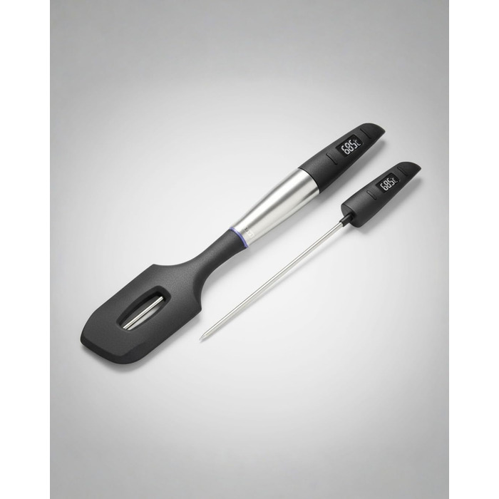 Ложка для приготування їжі Johann Lafer Turbo з нержавіючої сталі, ергономічна ручка, плоскі дротики для легкості | Преміум якість, точність, швидкість, задоволення