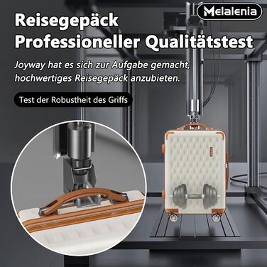 Набір валіз Melalenia 4 шт. з жорстким корпусом, легкий, для подорожей, з TSA замком та 4 колесами (білий)