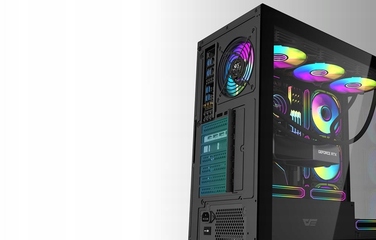Корпус DarkFlash DS900G Midi Tower, чорний