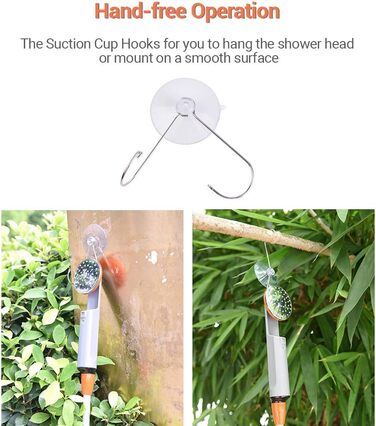 Portable Outdoor Camping Shower with Battery-Powered Pump for Garden, Beach