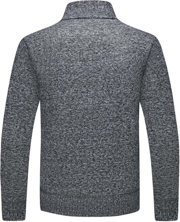 Чоловіча тепла куртка-трік з кишенями, однорядна модель для осені та зими (темно-сірий, S)