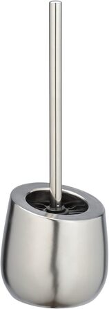 Набір для туалету WENKO Badi: тримач для щітки та очищувач обідка, кераміка, хром матовий