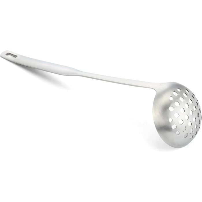 Набір кухонних аксесуарів Pleafind 4 шт. з нержавіючої сталі: ложка для супу, вінчик, шумовка, лопатка для воку