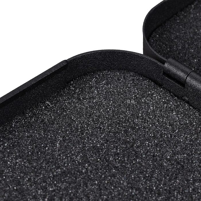 Сейф Relaxdays з кодовим замком, портативний, зі страхувальним тросом, автосейф, сталевий, 5.5x17x25 см, чорний