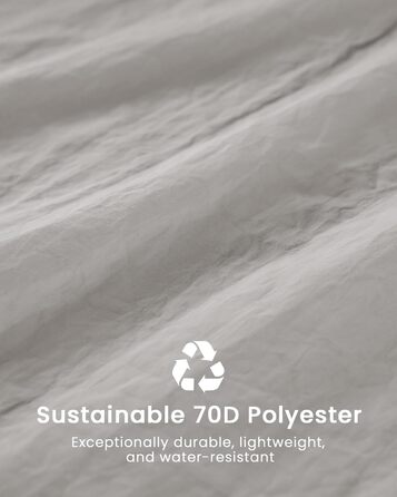 tomtoc жіноча поясна сумка-слінг з RFID захистом, 1.5 л, для подорожей, повсякденного використання, фестивалів, спорту, туризму, зелена (сіра)