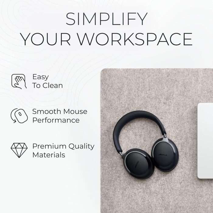 Підкладка на стіл повстяна Steinhafer – захист від подряпин, офісна, для дому