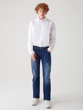 Джинси чоловічі LTB Roden Bootcut блакитні Arona Wash, бавовна з еластаном W28-W40