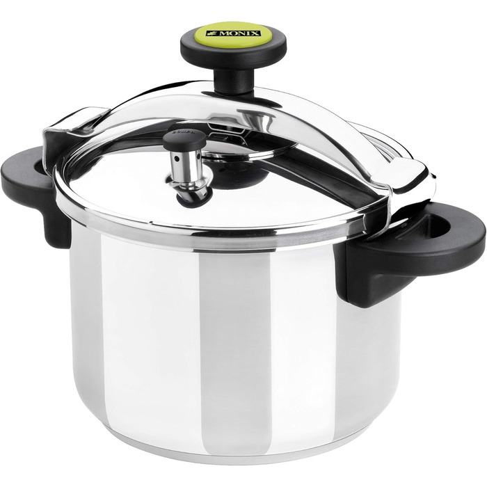 Monix Classica Pressure Cooker 8L, Stainless Steel 8 Liter