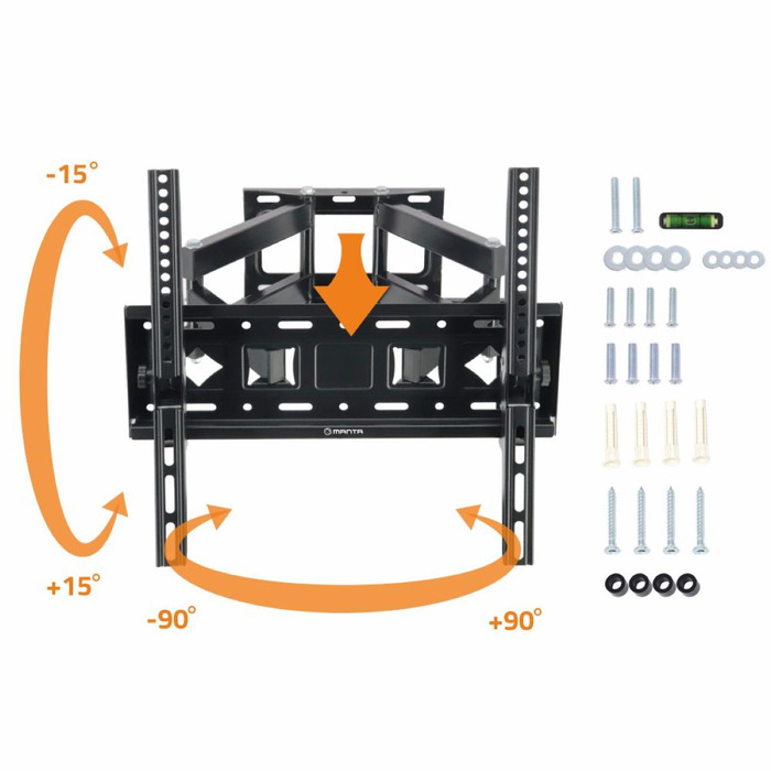 Кронштейн для телевізора Manta P60, настінне навісне кріплення для ТВ