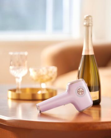 IPL пристрій для епіляції Innza з охолодженням, 999 999 імпульсів, 9 рівнів потужності, для обличчя, зони бікіні, тіла, рожеве золото