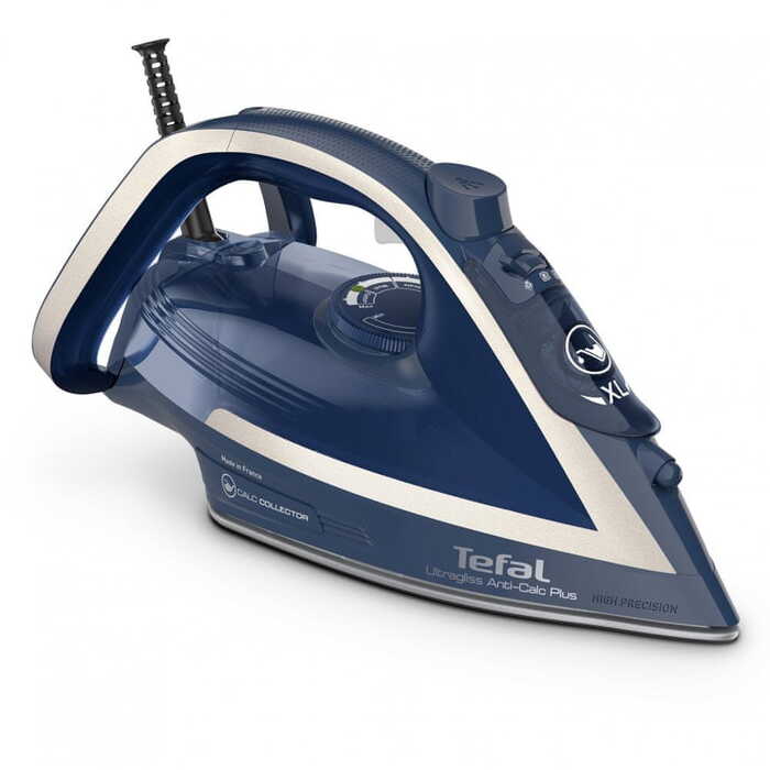 Парова праска Tefal 6830, синя, 2800 Вт, керамічна підошва, 270 мл