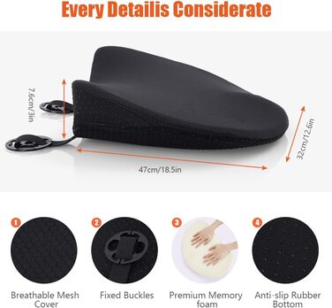 Автомобільна подушка Ainiv клиноподібна з Memory Foam для водія: підтримка спини, комфорт у подорожі, ергономічний дизайн
