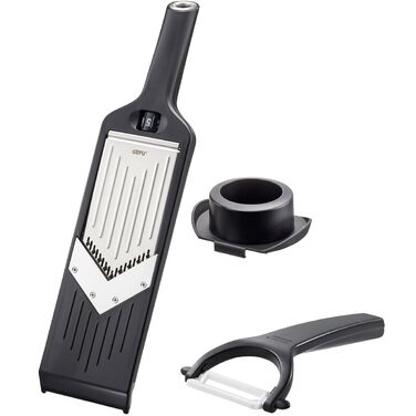 GEFU V-Hobel Julienne: для ідеальних овочевих та фруктових слайсів та жульєнів (Violi 2.0, керамічний ніж)