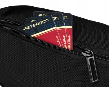 Поясна сумка-нерка Peterson PTN-73213-6449, чорна