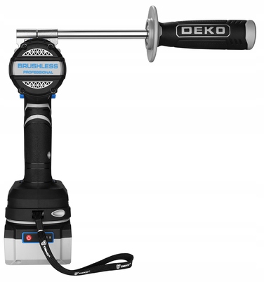 Акумуляторний шурупокрут DEKO 20 V безщітковий, 120 Нм, у кейсі