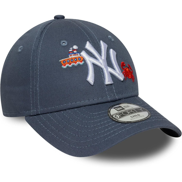 Кепка New Era Spiderman Paint Base Black 9Forty Kids Snapback (4-6 років, New York Yankees)