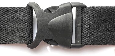 Чоловіча поясна сумка Leon з бавовни, Boho стиль, племінний дизайн (GT dklBlauRauteStrahlWeiß)