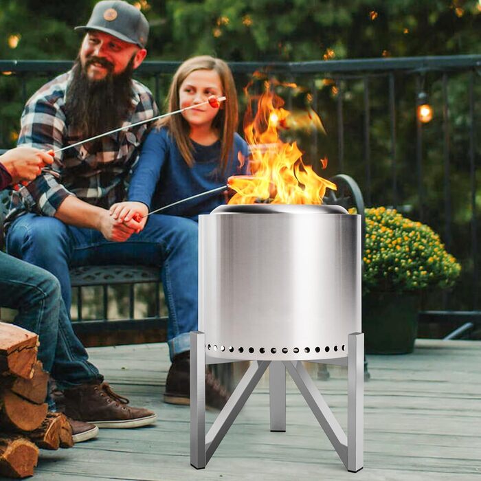 Підставка для вогнища Onlyfire з нержавіючої сталі для Solo Stove Ranger 38,1 см і Bonfire 49,5 см, аксесуари для вуличних камінів, інструменти для фаєрпітів