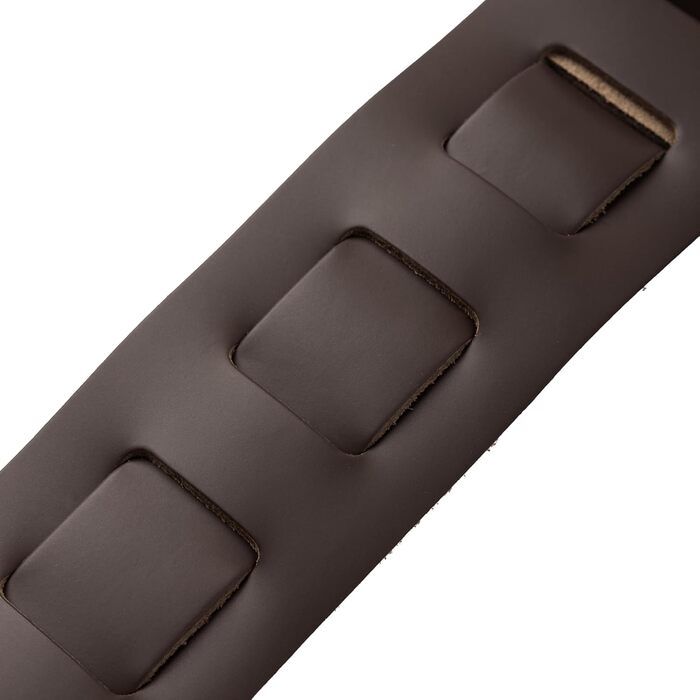 Гітарний ремінь Levy's Leathers Amped Series з натуральної шкіри, темно-коричневий