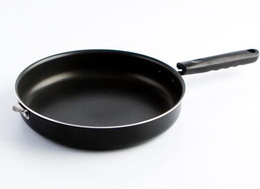 Quid Gastro Double Omelette Pan 24 cm Aluminum Printed, Metal, Black (26CM)