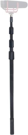 Телескопічний мікрофонний тримач keepdrum Boompole 3 м з чохлом