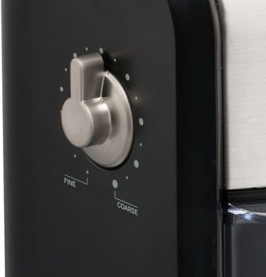 Кавомолка та подрібнювач спецій Krups F20342, потужний мотор, регульований помел, 75г, з нержавіючої сталі, захисний ковпачок, протиковзаючі ніжки, чорний (кавомолка, млин для кави та спецій)