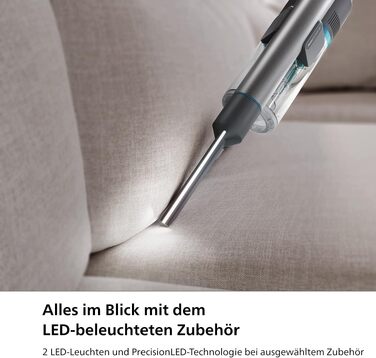 Вертикальний пилосос для вологого та сухого прибирання PHILIPS AquaTrio 9000 серії, чорний, час роботи 45 хв