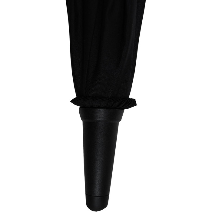 COLLAR AND CUFFS London XL Windproof Golf Umbrella - 154cm Fiberglass Frame - Automatic Open/Close - Red & Black